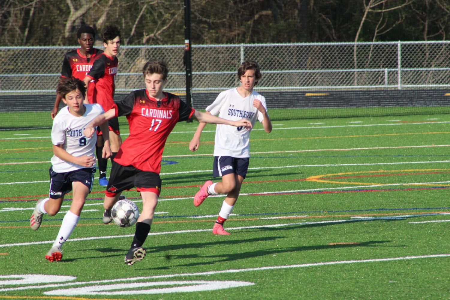 Crofton High’s Boys JV Soccer defeats the South River Seahawks 1-0 ...