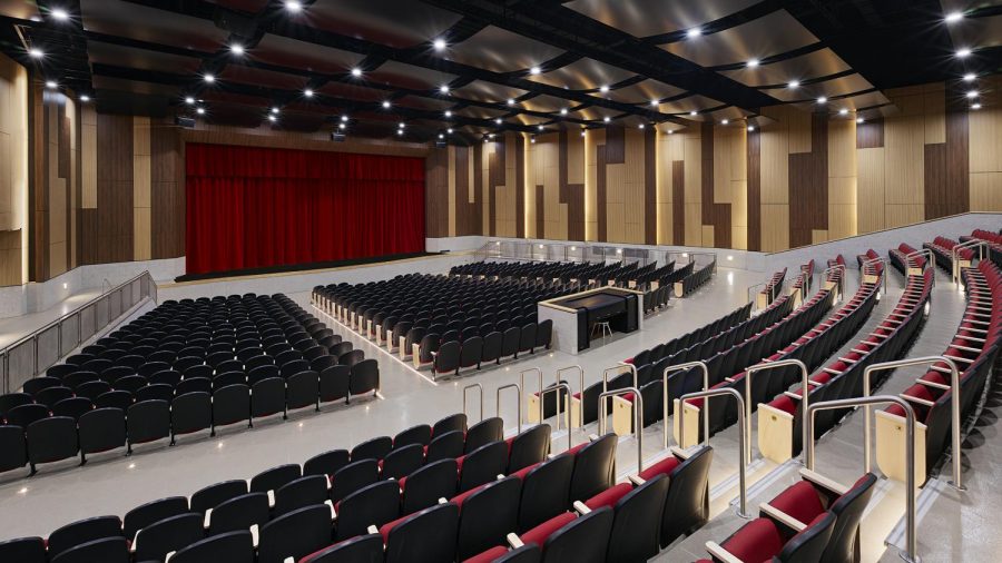 The Crofton High School auditorium, home to Crofton student performers.