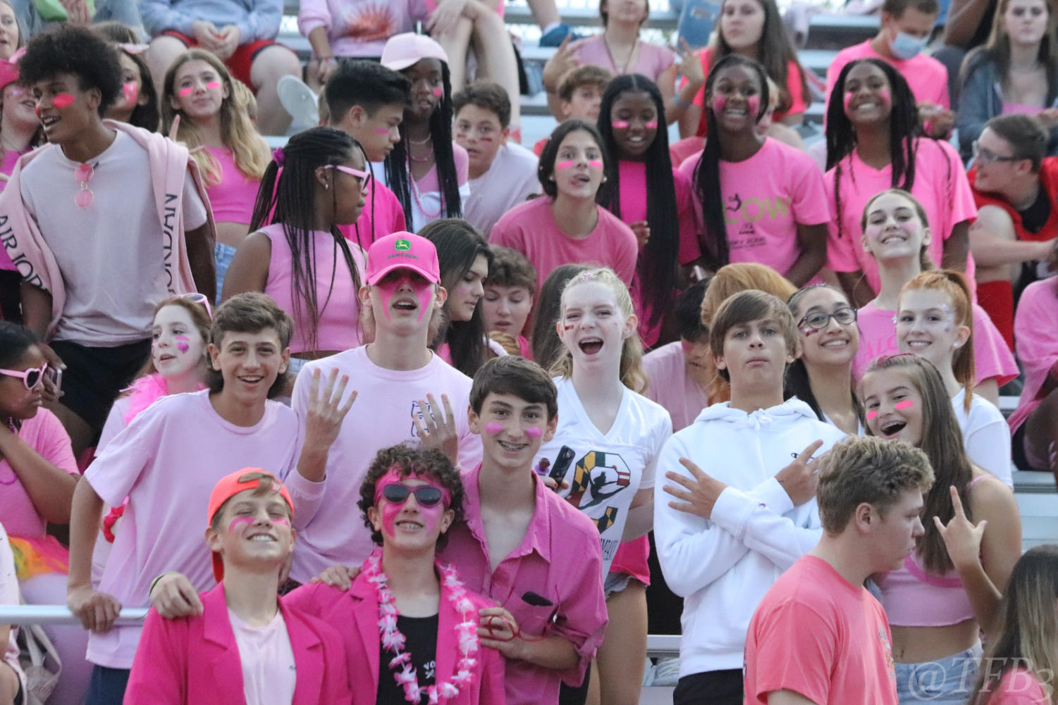 : Game Day - Breast Cancer Awareness Pink Football