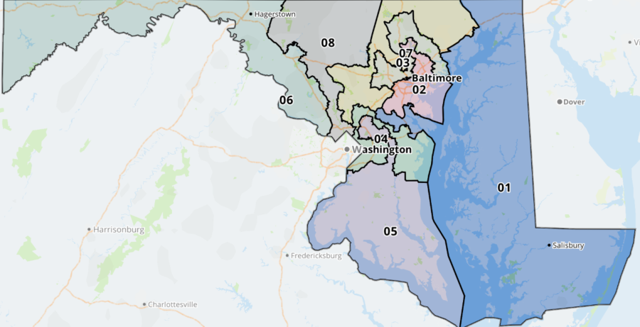 MD+Legislature+Redraws+Congressional+Map