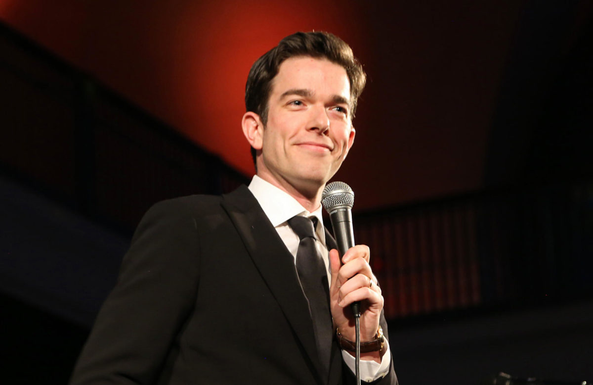 NEW YORK, NEW YORK - NOVEMBER 21: John Mulaney speaks onstage during The American Museum of Natural Historys 2019 Museum Gala at American Museum of Natural History on November 21, 2019 in New York City. (Photo by Sylvain Gaboury/Patrick McMullan via Getty Images)