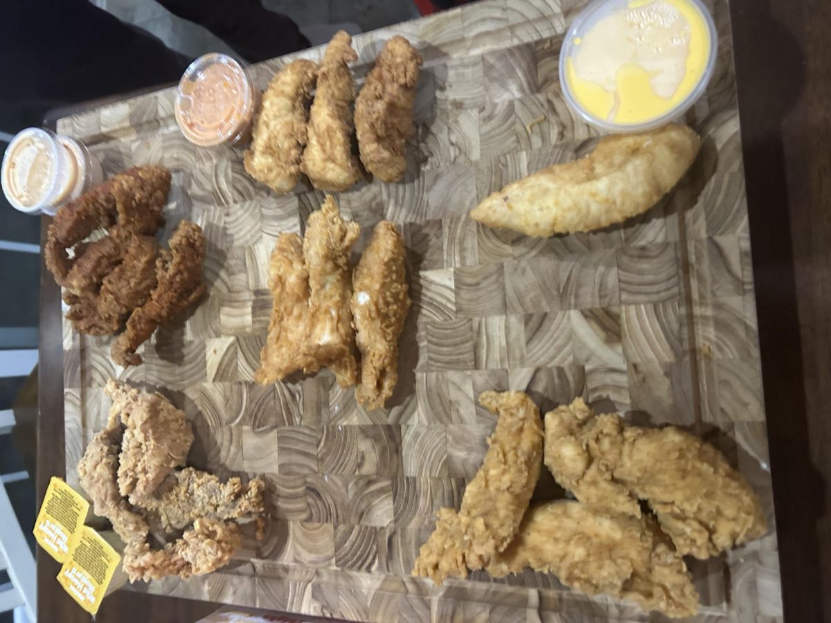 All types of chicken that were tasted.